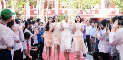 Hoa hậu Đoàn Thiên Ân và Top 3 Hoa hậu Việt Nam 2022 xuất hiện rạng rỡ tại diễn đàn ‘Điều em muốn nói’