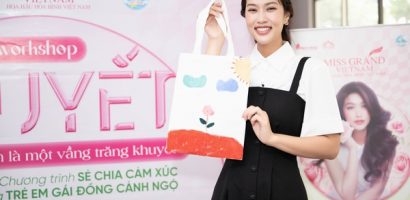 Hoa hậu Thiên Ân công bố dự án ‘Khuyết Workshop’ nhân ngày Quốc tế Thiếu nhi