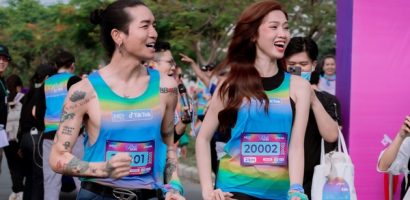 Hàng trăm vận động viên hưởng ứng đường chạy ‘PrideRUN’ mừng tháng Tự hào