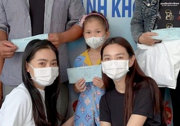 Thùy Tiên và bà Phạm Kim Dung ủng hộ 200 triệu tiền viện phí cho các bệnh nhân nhi