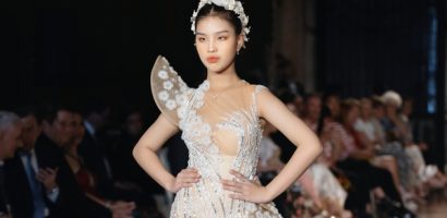 Mẫu nhí Như Đình ‘đốn tim’ khán giả trong show diễn tại Ý của NTK Hoàng Hải
