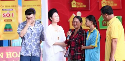 Ưng Hoàng Phúc bật khóc trước hoàn cảnh của em nhỏ mồ côi