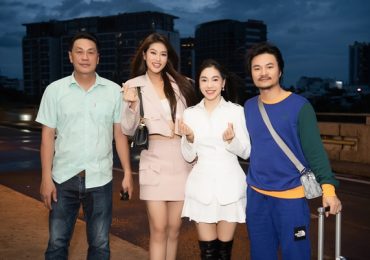 Thiên Ân cùng ba mẹ nuôi đến Đức tham dự giải quần vợt quốc tế