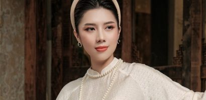 Hoa hậu Dương Yến Nhung khoe vẻ đẹp trong trẻo