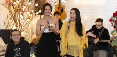 Trà Ngọc Hằng mở phòng trà acoustic tại nhà