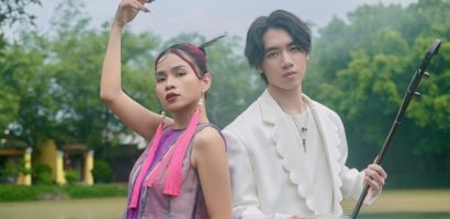 KHÁNH khiến khán giả bất ngờ khi kết hợp loạt chất liệu Việt Nam với yếu tố hiện đại