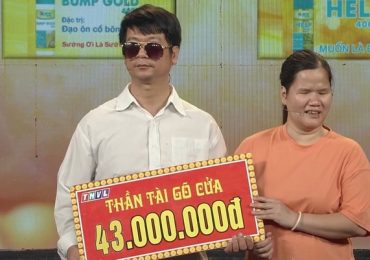 Cặp vợ chồng khiếm thị nghèo vượt qua thử thách mát-xa, giành được 43 triệu đồng