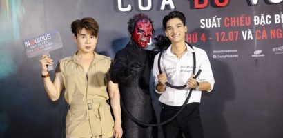 Mạc Văn Khoa xuất hiện trong buổi ra mắt ‘Insidious: The Red Door’.