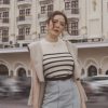 Lý Nhã Kỳ thả dáng street style cực sang chảnh