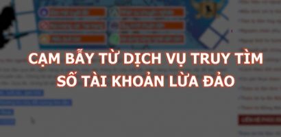 Truy tìm thông tin cá nhân của người khác là vi phạm pháp luật