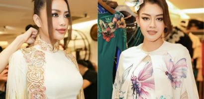 Minh Tú, Ngọc Châu và dàn người đẹp đình đám đi thử thiết kế mới của NTK Đinh Văn Thơ