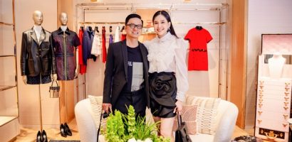 Hoa hậu Dương Mỹ Linh xuất hiện thon gọn sau vài tháng sinh con đầu lòng