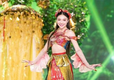 Nguyễn Thuỳ Vi thể hiện 2 nhân vật trong truyện cổ tích Tấm Cám trên sân khấu Miss Grand Vietnam 2023