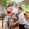 Bella Vũ trao quà năm học mới cho trẻ em Hà Giang