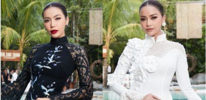 Minh Tú đối lập Ngọc Châu trên thảm đỏ ‘Trăng Là…’
