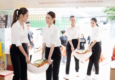 Hoạt động đầu tiên của Hoa hậu Lê Hoàng Phương sau đăng quang