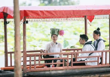 Chi Pu quảng bá văn hoá Việt Nam trong show ẩm thực Trung Quốc