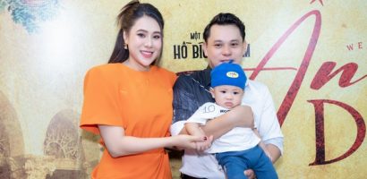 Chồng và con trai Lion đến ủng hộ Hồ Bích Trâm casting diễn viên cho phim mới