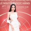 Miss Intercontinental Vietnam 2023 Lê Nguyễn Ngọc Hằng nổi bật tại thảm đỏ họp báo