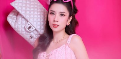 Hoa hậu Dương Yến Nhung xinh đẹp ngọt ngào với sắc hồng nữ tính