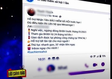 Lời cảnh báo: Cảnh giác với các dịch vụ hỗ trợ rút bảo hiểm xã hội 1 lần trên mạng