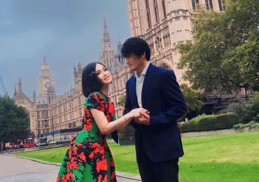 Hà Phương ‘nhắng nhít’ bên nam tài tử Thái San