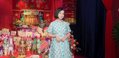 Hà Phương, Trần San và Thái San về Việt Nam cúng Tổ