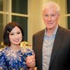 Ca sĩ Hà Phương trẻ trung, hội ngộ tài tử phim ‘Người đàn bà đẹp’ Richard Gere