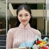 Á hậu Minh Kiên được trường Đại học khen thưởng trong ngày Lễ khai giảng