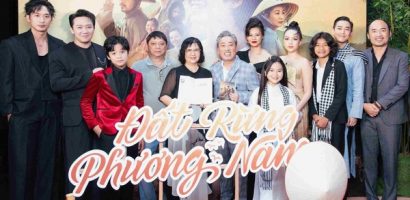 Con gái của cố nhà văn Đoàn Giỏi xuất hiện tại sự kiện công chiếu ‘Đất rừng phương Nam’