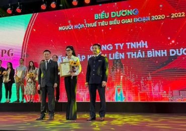 IPPG được Tổng cục thuế vinh danh môt trong 138 doanh nghiệp nộp thuế tiêu biểu