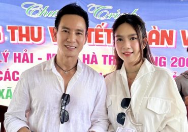 Gia đình Lý Hải – Minh Hà về miền Tây trao quà cho trẻ em nhân dịp sinh nhật