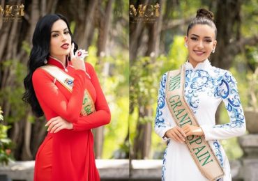 Các người đẹp MGI 2023 say đắm tà Áo dài Việt Nam