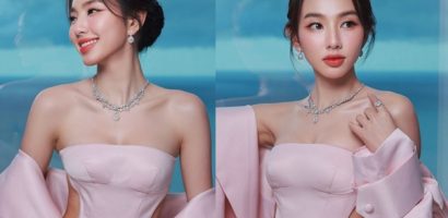 Thuỳ Tiên cực xinh đẹp tại Liên hoan phim Quốc tế Busan