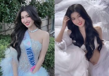 Á hậu Phương Nhi đọ bikini cùng các đại diện nước khác tại Miss International 2023