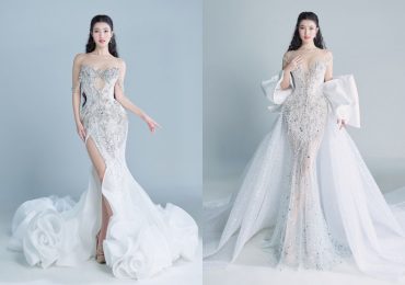 Phương Nhi hé lộ 2 thiết kế dạ hội cho đêm chung kết Miss International 2023