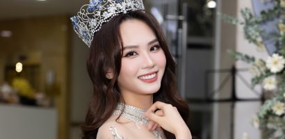Hoa Hậu Mai Phương xúc động khi được tổ chức sinh nhật bất ngờ