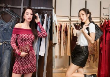 Diệu Nhi hội ngộ Tiểu Vy khoe nhan sắc cùng gu thời trang chuẩn ‘sang – xịn’