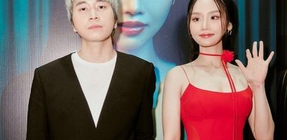 ‘Chiếm đoạt’: Miu Lê nổi bật với phong cách quyến rũ, được Karik tháp tùng trên thảm đỏ