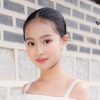 Vẻ trong trẻo, đáng yêu của Hoa hậu nhí Vũ Lê Thư tại Hàn Quốc