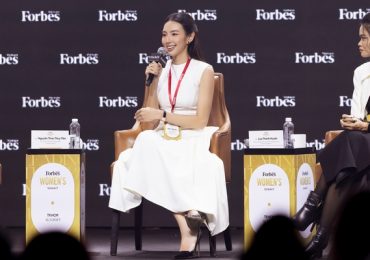 Hoa hậu Thuỳ Tiên làm diễn giả tại Forbes Vietnam