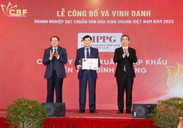 IPPG và Johnathan Hạnh Nguyễn được vinh danh ‘Doanh nghiệp đạt chuẩn Văn hóa kinh doanh Việt Nam 2023’