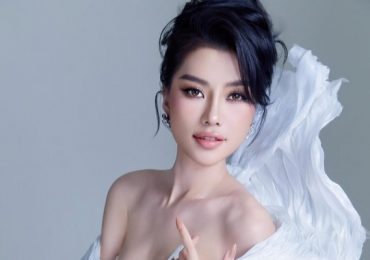 Hoàng Nhung dẫn đầu bình chọn Hoa hậu Hoàn vũ Việt Nam 2023