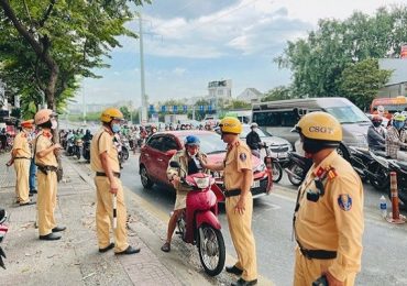 Phòng CSGT TP.HCM điều chỉnh phương án đo nồng độ cồn ban ngày