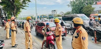 Phòng CSGT TP.HCM điều chỉnh phương án đo nồng độ cồn ban ngày