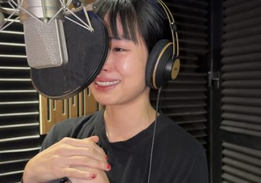 Khánh Vân khóc nức nở trên phim và khi thu âm nhạc phim