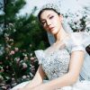 Minh Tú diện áo cưới sau công bố cầu hôn người yêu