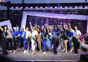 Dàn thí sinh Miss Earth 2023 tổng duyệt bán kết dưới trời lạnh 15 độ