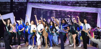 Dàn thí sinh Miss Earth 2023 tổng duyệt bán kết dưới trời lạnh 15 độ