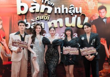Diệu Nhi – Khả Như – Thúy Ngân đẹp ‘phát sáng’ trên thảm đỏ ‘Trên bàn nhậu dưới bàn mưu’